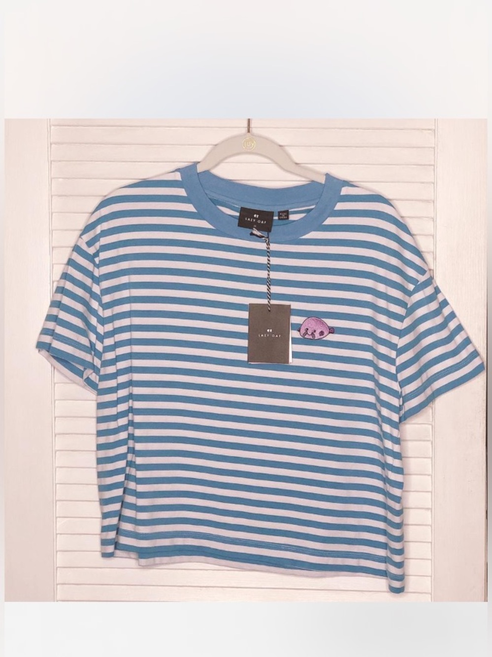 💙👚🐠NWT Lazy Oaf Blobfish Tee🐠👚💙